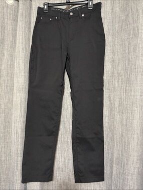 Men's Black Straight Chinos - Classic Everyday Comfort